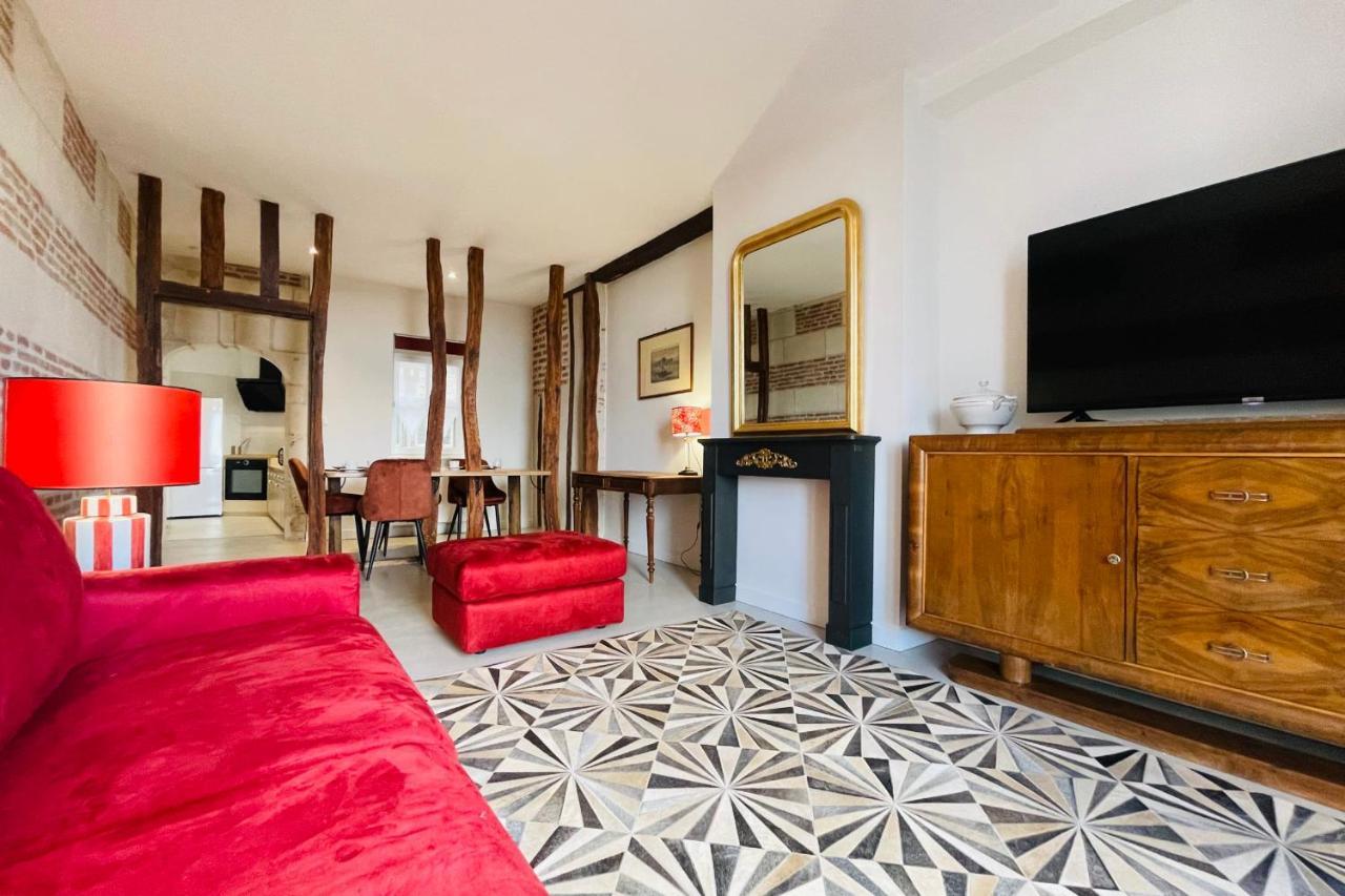 Splendid Apartment At The Foot Of The Castle Of Amboise - View Of The Loir Eksteriør bilde