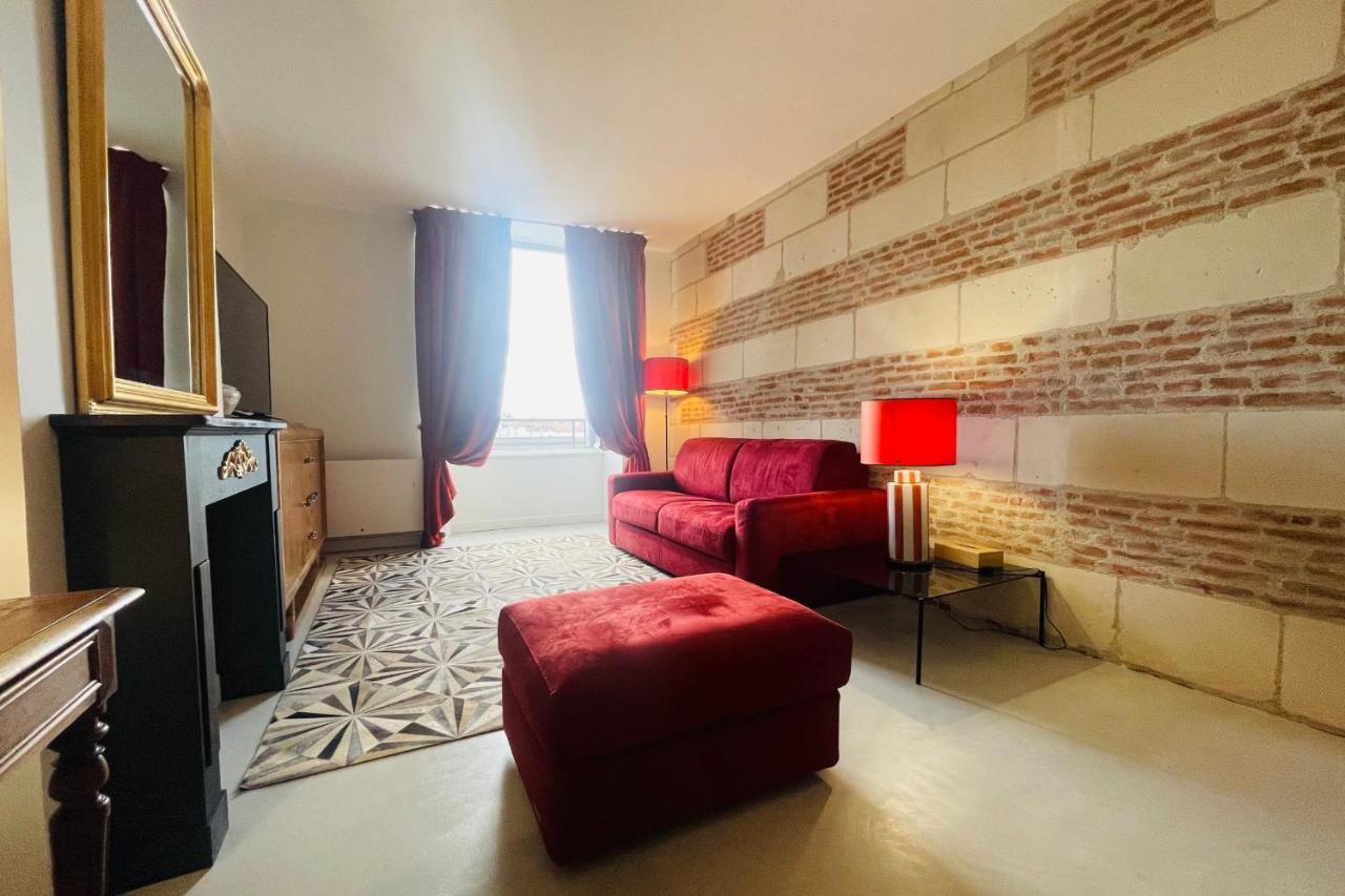 Splendid Apartment At The Foot Of The Castle Of Amboise - View Of The Loir Eksteriør bilde