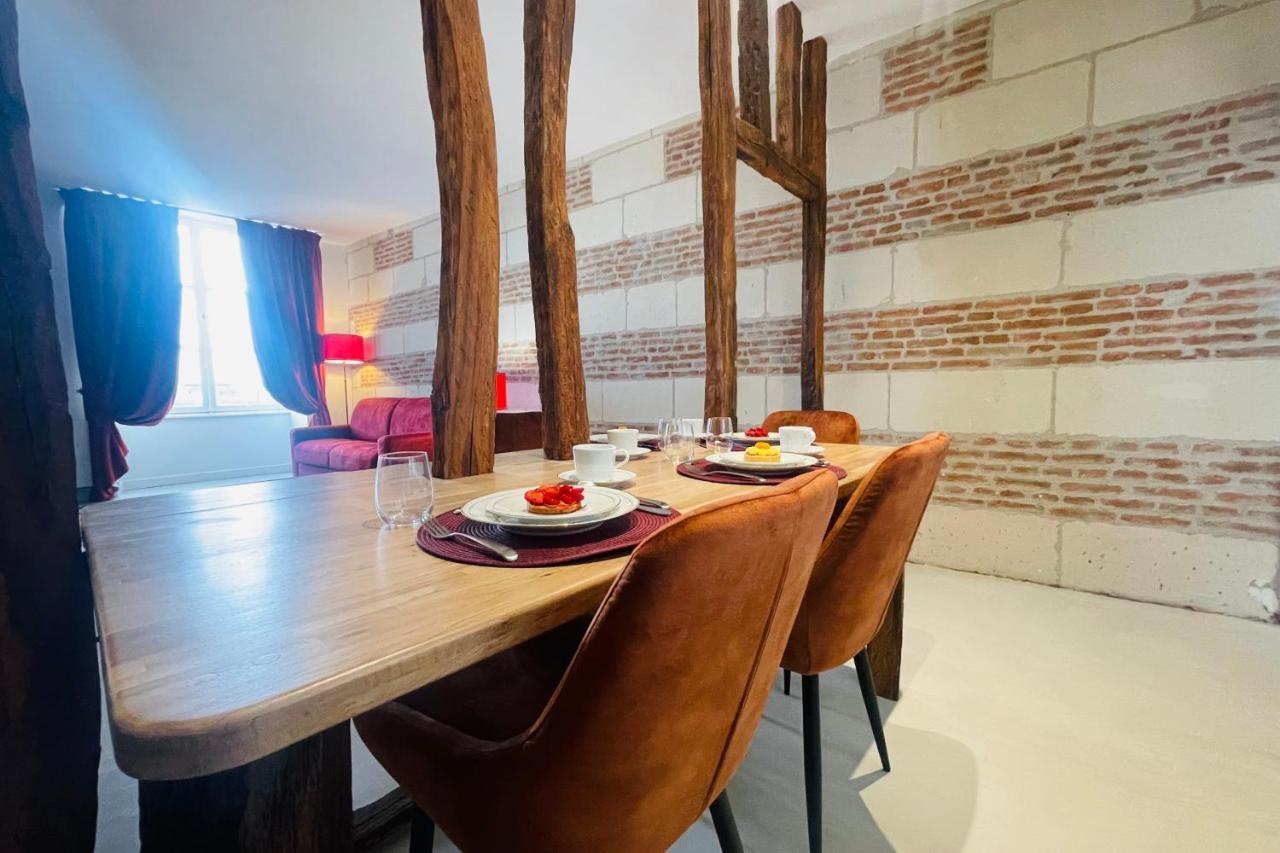 Splendid Apartment At The Foot Of The Castle Of Amboise - View Of The Loir Eksteriør bilde