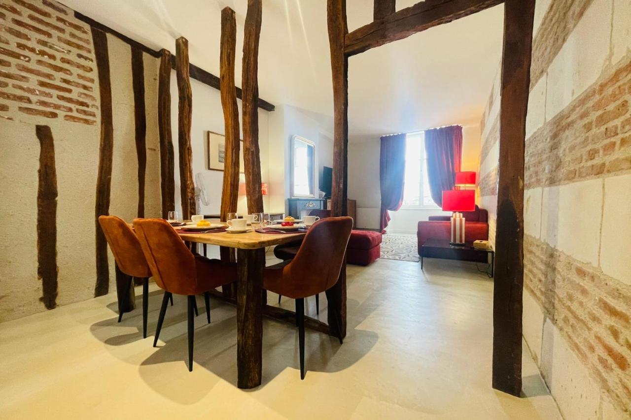 Splendid Apartment At The Foot Of The Castle Of Amboise - View Of The Loir Eksteriør bilde