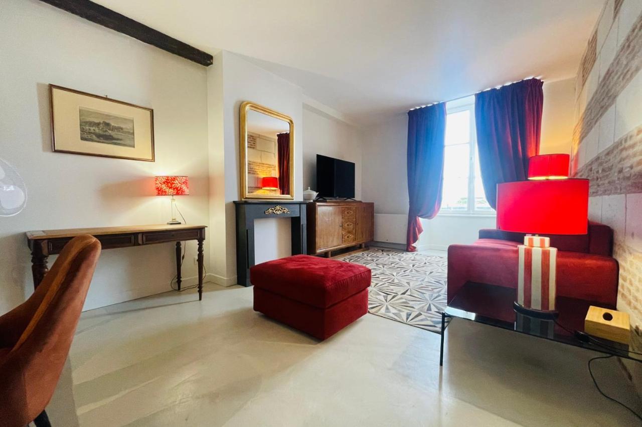 Splendid Apartment At The Foot Of The Castle Of Amboise - View Of The Loir Eksteriør bilde