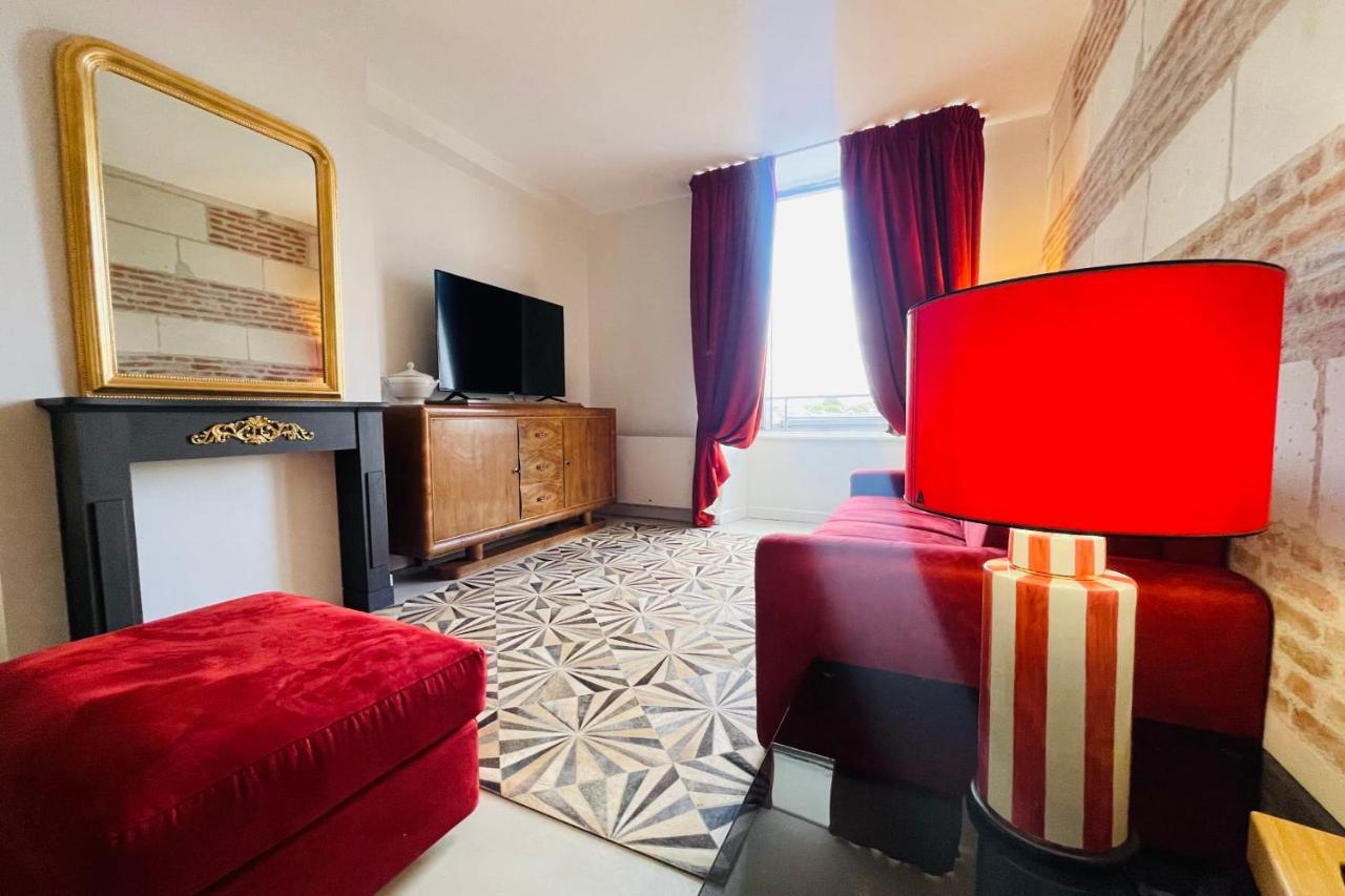 Splendid Apartment At The Foot Of The Castle Of Amboise - View Of The Loir Eksteriør bilde