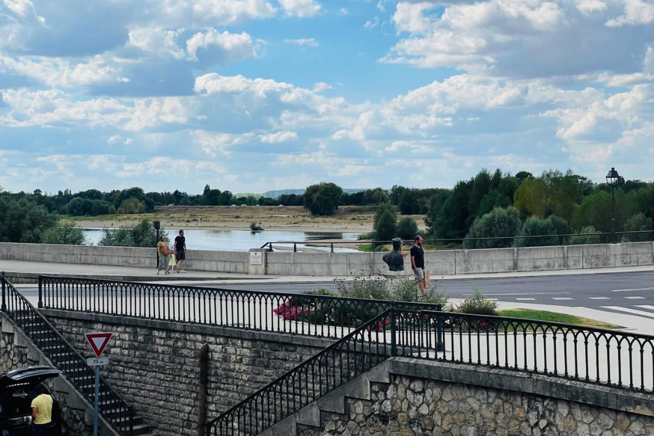 Splendid Apartment At The Foot Of The Castle Of Amboise - View Of The Loir Eksteriør bilde